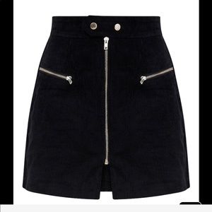 PrettyLittleThing Skirts - NWT PrettyLittleThing Black Zip Up Cord Skirt PrettyLittleThing Skirts - NWT PrettyLittleThing Black Zip Up Cord Skirt